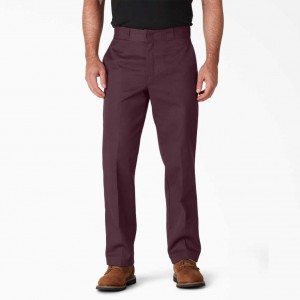 Maroon Dickies Original 874® Work Pants | US0000498