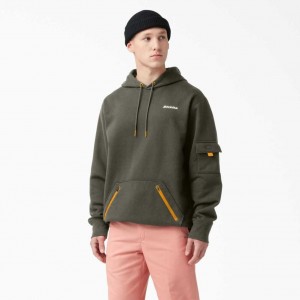 Regular Dickies Fleece Cargo Hoodie | US0001987