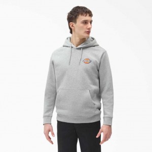 Regular Dickies Fleece Embroidered Chest Logo Hoodie | US0001991