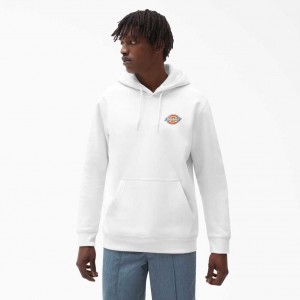 Regular Dickies Fleece Embroidered Chest Logo Hoodie | US0001994