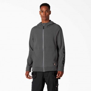 Slate Gray Dickies Ultimate ProTect Zip Hoodie | US0002043