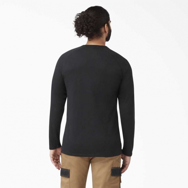 Black Dickies Cooling Long Sleeve T-Shirt | US0001631