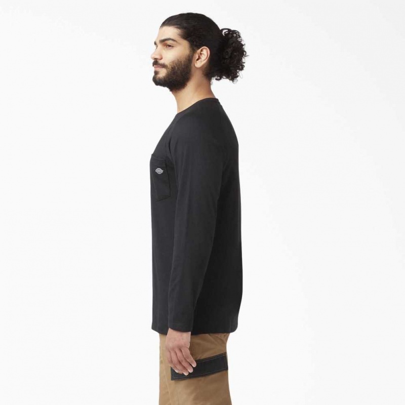 Black Dickies Cooling Long Sleeve T-Shirt | US0001631