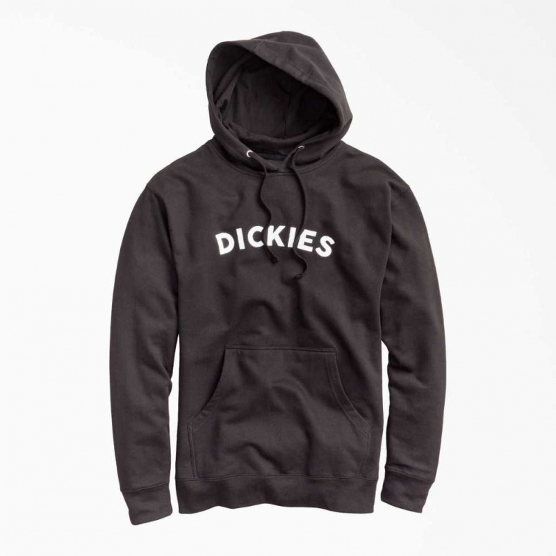 Black Dickies Fleece Block Logo Hoodie | US0001985