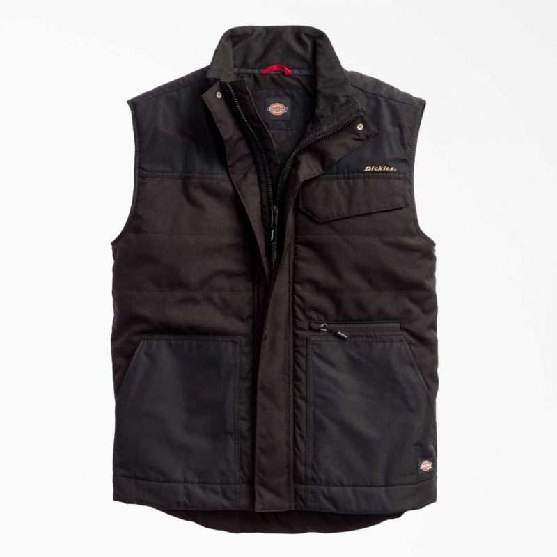 Black Dickies Performance Workwear Vest | US0002150