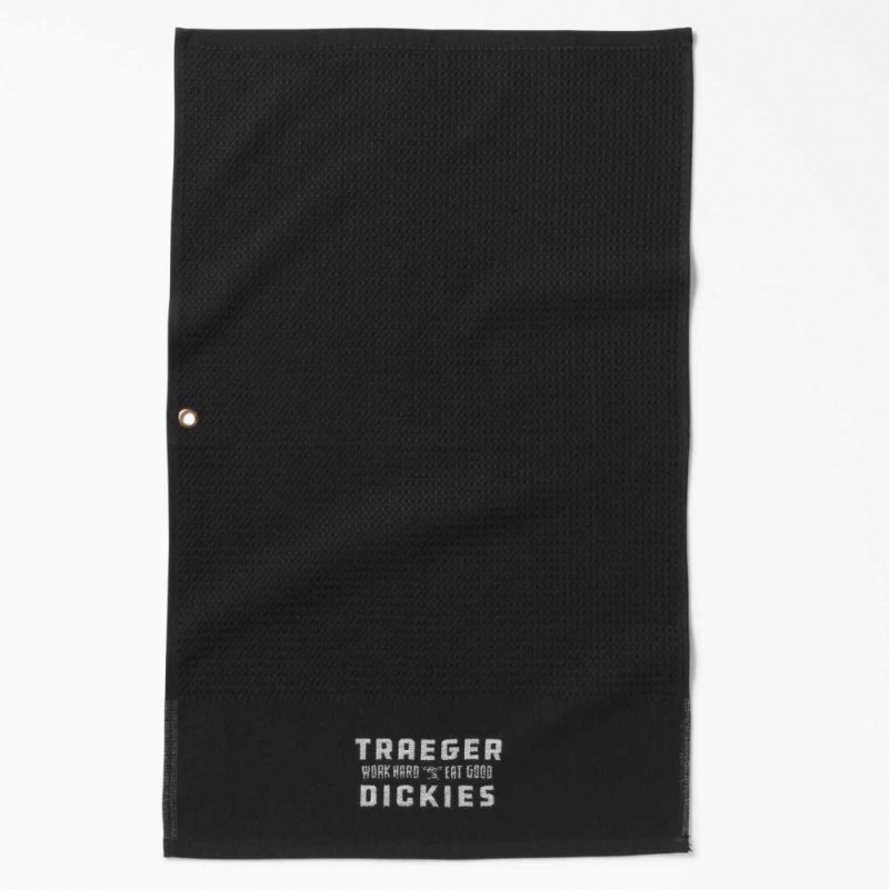 Black Dickies Traeger x Dickies Grilling Towel | US0002191