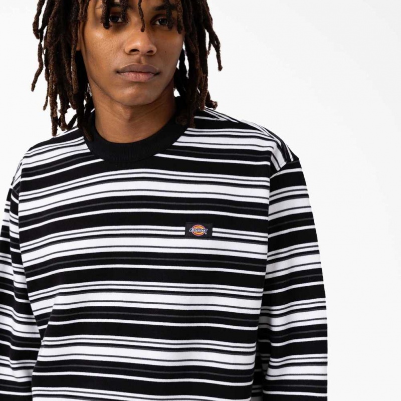 Regular Dickies Westover Striped Crew Neck Sweatshirt | US0002068