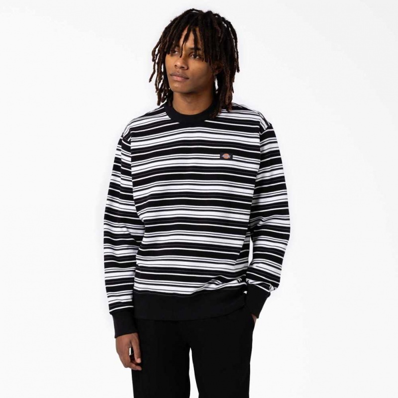 Regular Dickies Westover Striped Crew Neck Sweatshirt | US0002068